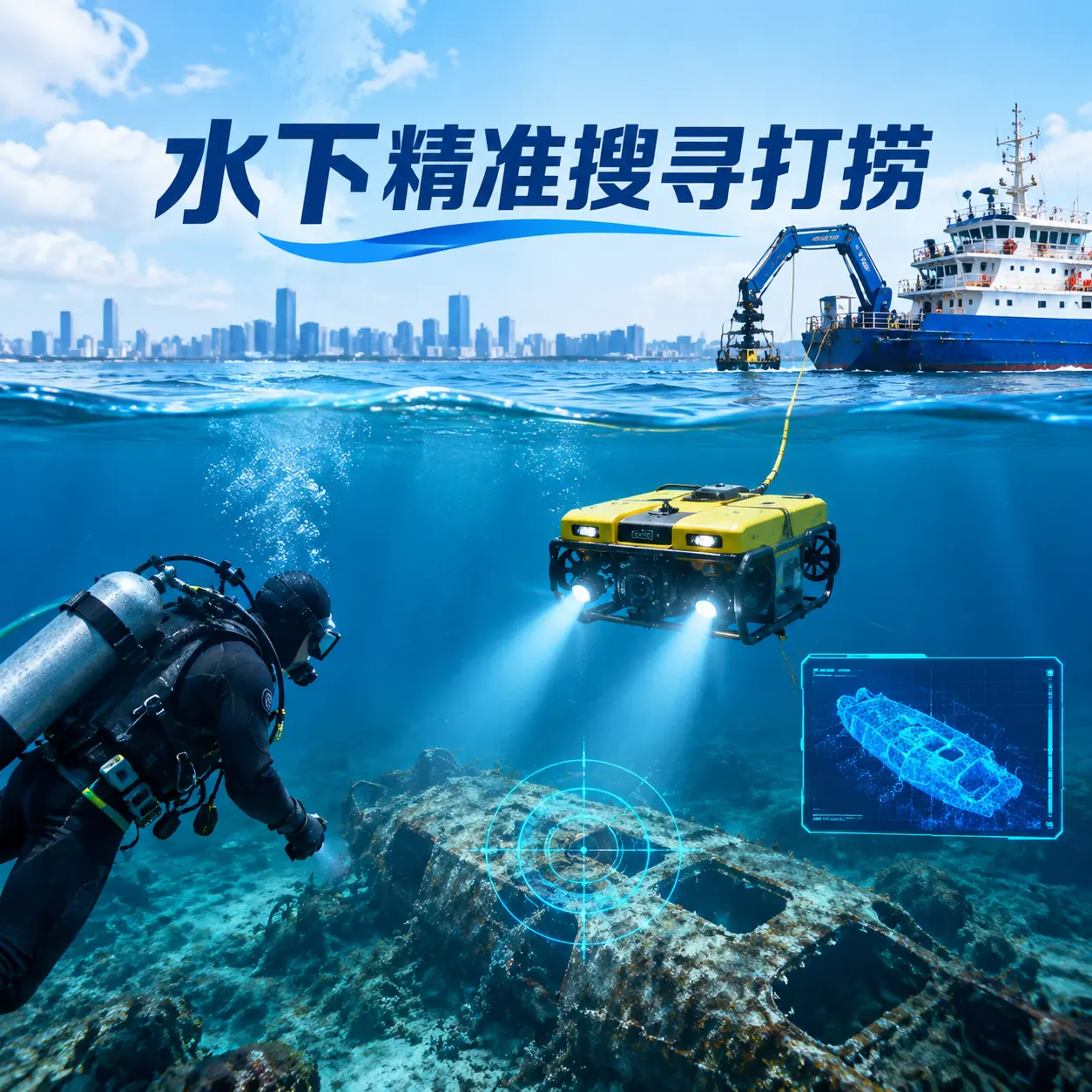 姚安水下精准搜寻打捞